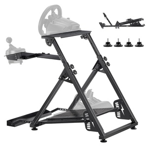image:imageVEVOR G920 Racing Steering Wheel Stand Shifter Mount fit for Logitech G25 G27 G29 G920 G923 Thrustmaster T330TS Mainstream Brands Gaming Wheel Stand Wheel Pedals NOT Included Racing Wheel StandXshaped Pro