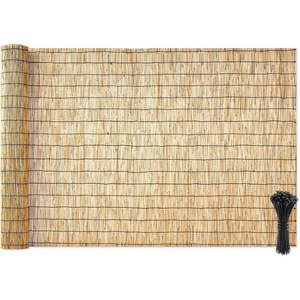 image:imageVEVOR Natural Reed Fencing 4 ft x 1312 ft 2 Pack Decorative Natural Reed Fencing Roll Decorative Fence for Backyard Divider Privacy Screen Panel Curtain for Balcony Patio Garden Backyard OutdoorNatural