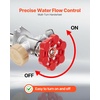 image:imageVEVOR Frost Proof Yard Hydrant 524FT FreezeProof Outdoor Faucet with 36 Bury Depth 34 NPT Pipe Connection Lever Handle  Handwheel No Lead Freezeless Hydrant for Yard Garden Farm IrrigationTraditional