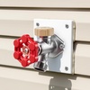 image:imageVEVOR Frost Proof Yard Hydrant 524FT FreezeProof Outdoor Faucet with 36 Bury Depth 34 NPT Pipe Connection Lever Handle  Handwheel No Lead Freezeless Hydrant for Yard Garden Farm IrrigationTraditional