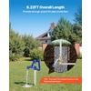 image:imageVEVOR Frost Proof Yard Hydrant 622FT FreezeProof Outdoor Faucet with 48 Bury Depth 34 NPT Pipe Connection Lever Handle  Handwheel No Lead Freezeless Hydrant for Yard Garden Farm Irrigation48inch