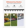 image:imageVEVOR Galvanized Steel Landscape Edging 10Pack 40 x 45 Inch Metal Edging for Landscaping with 11 Mounting Clips Heavy Duty Metal Garden Edge Border for Flower Bed Yard Pathway Black40 L x 45 H 225in