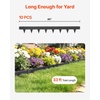 image:imageVEVOR Galvanized Steel Landscape Edging 10Pack 40 x 45 Inch Metal Edging for Landscaping with 11 Mounting Clips Heavy Duty Metal Garden Edge Border for Flower Bed Yard Pathway Black40 L x 45 H 225in