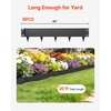 image:imageVEVOR Galvanized Steel Landscape Edging 10Pack 40 x 45 Inch Metal Edging for Landscaping with 11 Mounting Clips Heavy Duty Metal Garden Edge Border for Flower Bed Yard Pathway Black40 L x 815 H 5315in