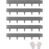 image:imageVEVOR Galvanized Steel Landscape Edging 10Pack 40 x 45 Inch Metal Edging for Landscaping with 11 Mounting Clips Heavy Duty Metal Garden Edge Border for Flower Bed Yard Pathway Black39 L x 4 H