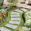 image:imageVEVOR Galvanized Steel Landscape Edging 10Pack 40 x 45 Inch Metal Edging for Landscaping with 11 Mounting Clips Heavy Duty Metal Garden Edge Border for Flower Bed Yard Pathway Black39 L x 3 H