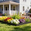 image:imageVEVOR Galvanized Steel Landscape Edging 10Pack 40 x 45 Inch Metal Edging for Landscaping with 11 Mounting Clips Heavy Duty Metal Garden Edge Border for Flower Bed Yard Pathway Black40 L x 815 H 5315in
