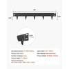 image:imageVEVOR Galvanized Steel Landscape Edging 10Pack 40 x 45 Inch Metal Edging for Landscaping with 11 Mounting Clips Heavy Duty Metal Garden Edge Border for Flower Bed Yard Pathway Black39 L x 3 H
