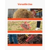 image:imageVEVOR Garden Fork 4Tine Gardening Pitchfork with Fiberglass Handle 45 in Heavy Duty Digging Fork with Y Grip Forged Steel Spading Fork for Hay Potato Composting Transplanting Aeration18 Angled Tines