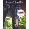 image:imageVEVOR Garden Fork 4Tine Gardening Pitchfork with Fiberglass Handle 45 in Heavy Duty Digging Fork with Y Grip Forged Steel Spading Fork for Hay Potato Composting Transplanting Aeration5Tine