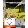 image:imageVEVOR Garden Hose 75 ft 58 Heavy Duty 4Layer Rubber Water Hose 150PSI Working amp 600PSI Burst Flexible amp Nonkink Outdoor Waterhose with 34 Fitting Lightweight Hoses for Gardening Cleaning75 ft