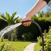 image:imageVEVOR Garden Hose 75 ft 58 Heavy Duty 4Layer Rubber Water Hose 150PSI Working amp 600PSI Burst Flexible amp Nonkink Outdoor Waterhose with 34 Fitting Lightweight Hoses for Gardening Cleaning100 ft