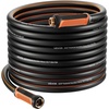 image:imageVEVOR Garden Hose 75 ft 58 Heavy Duty 4Layer Rubber Water Hose 150PSI Working amp 600PSI Burst Flexible amp Nonkink Outdoor Waterhose with 34 Fitting Lightweight Hoses for Gardening Cleaning75 ft