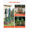 image:imageVEVOR Garden Stakes 25 Pack 7087 inch Plastic Coated Metal Tomato Stakes Garden Sticks for Plants Support with Pointed End and NonSlip Bumps for Growing Climbing Plants Outdoor Vegetables18m11mm