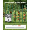 image:imageVEVOR Garden Stakes 25 Pack 7087 inch Plastic Coated Metal Tomato Stakes Garden Sticks for Plants Support with Pointed End and NonSlip Bumps for Growing Climbing Plants Outdoor Vegetables18m11mm