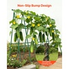 image:imageVEVOR Garden Stakes 25 Pack 7087 inch Plastic Coated Metal Tomato Stakes Garden Sticks for Plants Support with Pointed End and NonSlip Bumps for Growing Climbing Plants Outdoor Vegetables15m11mm