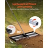 image:imageVEVOR Lawn Leveling Rake 36x10 Level Lawn Tool HeavyDuty Lawn Leveler with 78 Steel Extended Handle Yard Leveling Rake Suit for Garden Golf Lawn Farm103684in with Roller