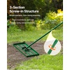 image:imageVEVOR Lawn Leveling Rake 36x10 Level Lawn Tool HeavyDuty Lawn Leveler with 78 Steel Extended Handle Yard Leveling Rake Suit for Garden Golf Lawn Farm30x10