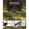 image:imageVEVOR PullBehind Thatch Remover 60 Width 3Point Dethatcher Equipped with 32 Durable Steel Prongs TractorCompatible 3Point Hitch Garden Rake Ideal for Soil Preparation and Grass Maintenance60 3point Dethatcher with Attachments