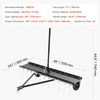 image:imageVEVOR PullBehind Thatch Remover 60 Width 3Point Dethatcher Equipped with 32 Durable Steel Prongs TractorCompatible 3Point Hitch Garden Rake Ideal for Soil Preparation and Grass Maintenance48 ATV Rake