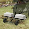 image:imageVEVOR PullBehind Thatch Remover 60 Width 3Point Dethatcher Equipped with 32 Durable Steel Prongs TractorCompatible 3Point Hitch Garden Rake Ideal for Soil Preparation and Grass Maintenance40 Tow Behind Dethatcher