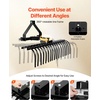 image:imageVEVOR PullBehind Thatch Remover 60 Width 3Point Dethatcher Equipped with 32 Durable Steel Prongs TractorCompatible 3Point Hitch Garden Rake Ideal for Soil Preparation and Grass Maintenance50 Dethatcher with 3Point Attachments
