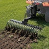 image:imageVEVOR PullBehind Thatch Remover 60 Width 3Point Dethatcher Equipped with 32 Durable Steel Prongs TractorCompatible 3Point Hitch Garden Rake Ideal for Soil Preparation and Grass Maintenance42 1Point Lift System Landscape Kit