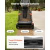 image:imageVEVOR Push Lawn Sweeper 26 in Leaf amp Grass Collector with 7 cu ft Hopper Bag Adjustable Brush Height amp Spinning Brushes Heavy Duty Yard Sweeper with Rubber Wheels for Leaves Grass Cleanup30 inch Replacement Brush
