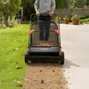 image:imageVEVOR Push Lawn Sweeper 26 in Leaf amp Grass Collector with 7 cu ft Hopper Bag Adjustable Brush Height amp Spinning Brushes Heavy Duty Yard Sweeper with Rubber Wheels for Leaves Grass Cleanup30 inch Replacement Brush