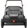 image:imageVEVOR Push Lawn Sweeper 26 in Leaf amp Grass Collector with 7 cu ft Hopper Bag Adjustable Brush Height amp Spinning Brushes Heavy Duty Yard Sweeper with Rubber Wheels for Leaves Grass Cleanup21 inch Classic