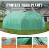 image:imageVEVOR Walkin Tunnel Greenhouse 194x97x74 ft Hoop House Greenhouse Tunnel Plant Hot House with Galvanized Steel Frame Green PE Cover Swing Door and 12 Rollup Windows for OutdoorGreen