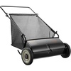 image:imageVEVOR Push Lawn Sweeper 26 in Leaf amp Grass Collector with 7 cu ft Hopper Bag Adjustable Brush Height amp Spinning Brushes Heavy Duty Yard Sweeper with Rubber Wheels for Leaves Grass Cleanup26 inch Classic