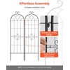 image:imageVEVOR Garden Trellis 87 x 20 inch Rose Trellis 2 Packs Garden Flower Rose Trellises with PowderCoated Finish amp Convenient Locking Design Plant Support Trellises for Flowers Vegetables Roses8 PacksStyle2