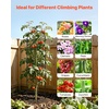 image:imageVEVOR Garden Trellis 87 x 20 inch Rose Trellis 2 Packs Garden Flower Rose Trellises with PowderCoated Finish amp Convenient Locking Design Plant Support Trellises for Flowers Vegetables Roses4 PacksStyle2