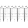 image:imageVEVOR Garden Trellis 87 x 20 inch Rose Trellis 2 Packs Garden Flower Rose Trellises with PowderCoated Finish amp Convenient Locking Design Plant Support Trellises for Flowers Vegetables Roses8 PacksStyle2