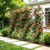 image:imageVEVOR Garden Trellis 87 x 20 inch Rose Trellis 2 Packs Garden Flower Rose Trellises with PowderCoated Finish amp Convenient Locking Design Plant Support Trellises for Flowers Vegetables Roses6 PacksStyle2