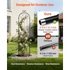 image:imageVEVOR Garden Trellis 87 x 20 inch Rose Trellis 2 Packs Garden Flower Rose Trellises with PowderCoated Finish amp Convenient Locking Design Plant Support Trellises for Flowers Vegetables Roses2 PacksStyle2