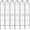 image:imageVEVOR Garden Trellis 87 x 20 inch Rose Trellis 2 Packs Garden Flower Rose Trellises with PowderCoated Finish amp Convenient Locking Design Plant Support Trellises for Flowers Vegetables Roses6 PacksStyle2
