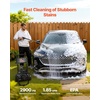 image:imageVEVOR Gas Pressure Washer 2900 PSI and 185 Max GPM Upgrade Aluminum Pump with Spray Gun and Wand 4 Nozzle Set Gas Powered Pressure Washer for Cars Fences Driveways Homes Patios Furniture