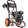 image:imageVEVOR Gas Pressure Washer 2900 PSI and 185 Max GPM Upgrade Aluminum Pump with Spray Gun and Wand 4 Nozzle Set Gas Powered Pressure Washer for Cars Fences Driveways Homes Patios Furniture