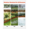image:imageVEVOR Steel Landscape Edging 10 Packs 40 x 45 in WeatherResistant amp PreRust Metal Landscape Edging Bendable Garden Edging Border Heavy Duty Lawn Edging Flower Bed Yard Pathway DividerUpgraded versionShark Spike