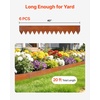 image:imageVEVOR Steel Landscape Edging 10 Packs 40 x 45 in WeatherResistant amp PreRust Metal Landscape Edging Bendable Garden Edging Border Heavy Duty Lawn Edging Flower Bed Yard Pathway DividerModern