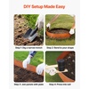 image:imageVEVOR Steel Landscape Edging 10 Packs 40 x 45 in WeatherResistant amp PreRust Metal Landscape Edging Bendable Garden Edging Border Heavy Duty Lawn Edging Flower Bed Yard Pathway DividerModern