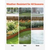 image:imageVEVOR Steel Landscape Edging 10 Packs 40 x 45 in WeatherResistant amp PreRust Metal Landscape Edging Bendable Garden Edging Border Heavy Duty Lawn Edging Flower Bed Yard Pathway DividerUpgraded versionRipple Spike