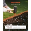 image:imageVEVOR Steel Landscape Edging 10 Packs 40 x 45 in WeatherResistant amp PreRust Metal Landscape Edging Bendable Garden Edging Border Heavy Duty Lawn Edging Flower Bed Yard Pathway DividerUpgraded versionShark Spike