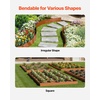 image:imageVEVOR Steel Landscape Edging 10 Packs 40 x 45 in WeatherResistant amp PreRust Metal Landscape Edging Bendable Garden Edging Border Heavy Duty Lawn Edging Flower Bed Yard Pathway DividerUpgraded versionRipple Spike