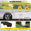 image:imageVEVOR Trench Drain System 5 Pack Channel Drain with Plastic Grate 57 x 31 in HDPE Drainage Trench Black Plastic Garage Floor Waterway 5 x 39 in with 5 End Caps for Garden Driveway3pack 5951in  plastic