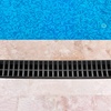 image:imageVEVOR Trench Drain System 5 Pack Channel Drain with Plastic Grate 57 x 31 in HDPE Drainage Trench Black Plastic Garage Floor Waterway 5 x 39 in with 5 End Caps for Garden Driveway6pack 5731in  plastic