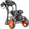 image:imageVEVOR Gas Pressure Washer 2900 PSI and 185 Max GPM Upgrade Aluminum Pump with Spray Gun and Wand 4 Nozzle Set Low Profile Power Washer for Cars Fences Driveways Homes Patios Furniture