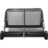 image:imageVEVOR 52 in Tow Behind Lawn Sweeper 26 cuft Large Yard Sweeper Adjustable Sweeping Height Heavy Duty Leaf amp Grass Collector with Dumping Rope Pull Behind Sweepers for Debris Grass Clippings48 Inch